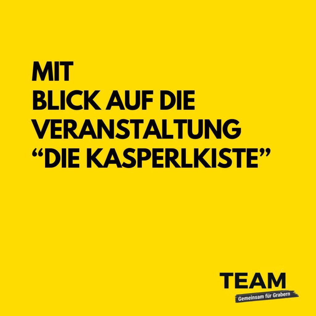 Instagram post from teamgemeinsamfuergrabern. This post is in position 0.