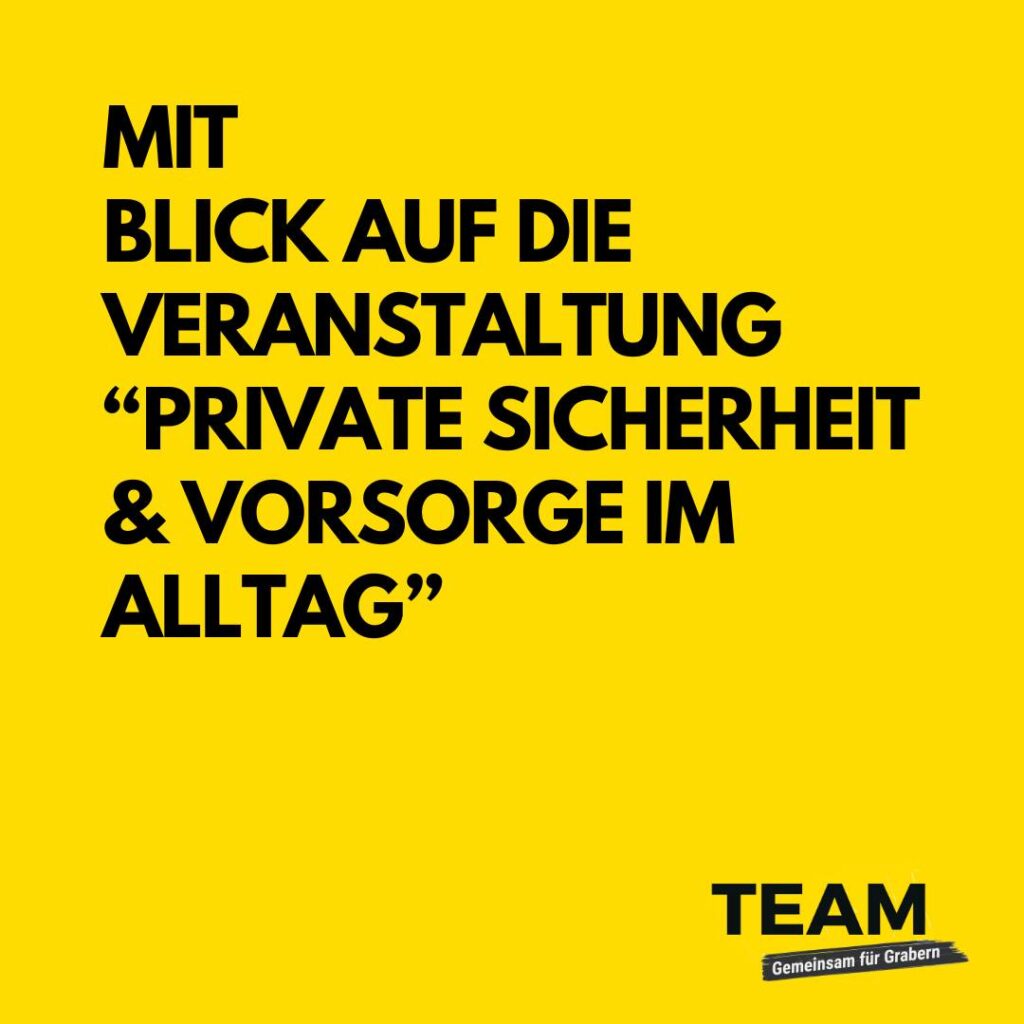 Instagram post from teamgemeinsamfuergrabern. This post is in position 0.