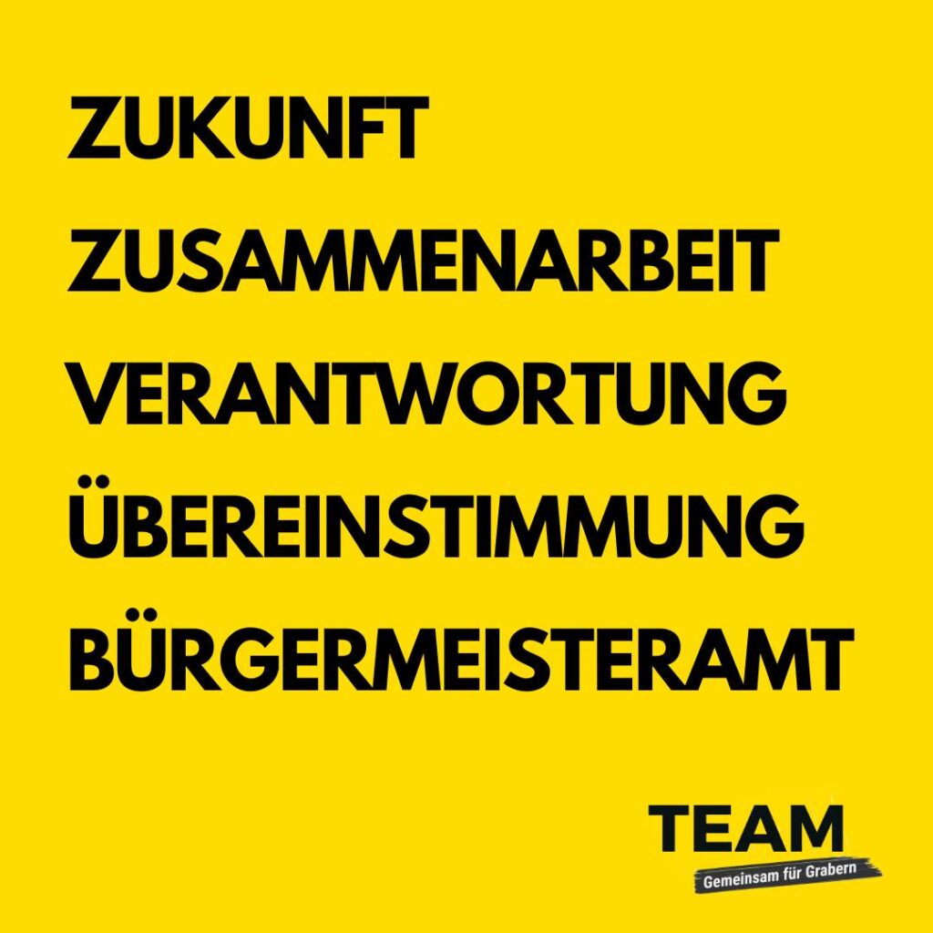 Instagram post from teamgemeinsamfuergrabern. This post is in position 2.